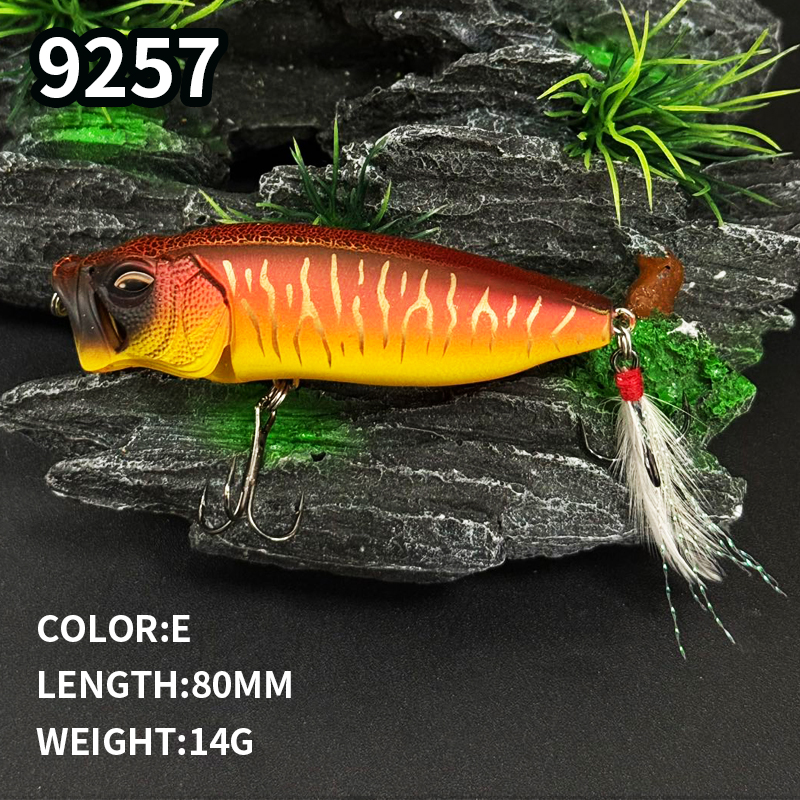 Popper Lure Topwater Bait 80mm - Fishing Lure Popper บทวิจารณ์และราคา