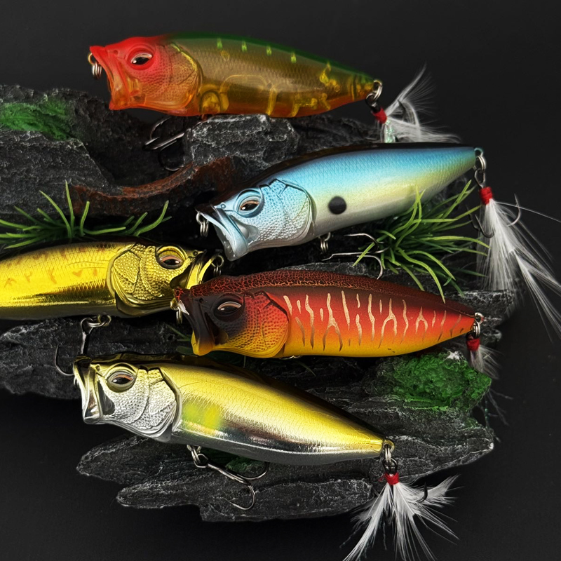 Popper Lure Topwater Bait 80mm - Fishing Lure Popper บทวิจารณ์และราคา