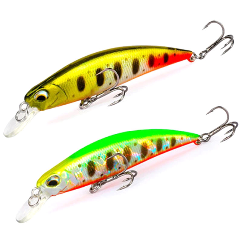 TSURINOYA Sinking Minnow Long  - Fishing Lure Jerkbait บทวิจารณ์และราคา