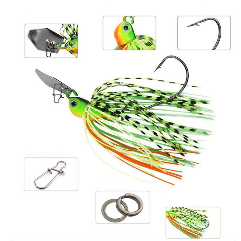 Chatter Bait 7g 9g 11g 14g 21g - Fishing Lure Buzzbait บทวิจารณ์และราคา
