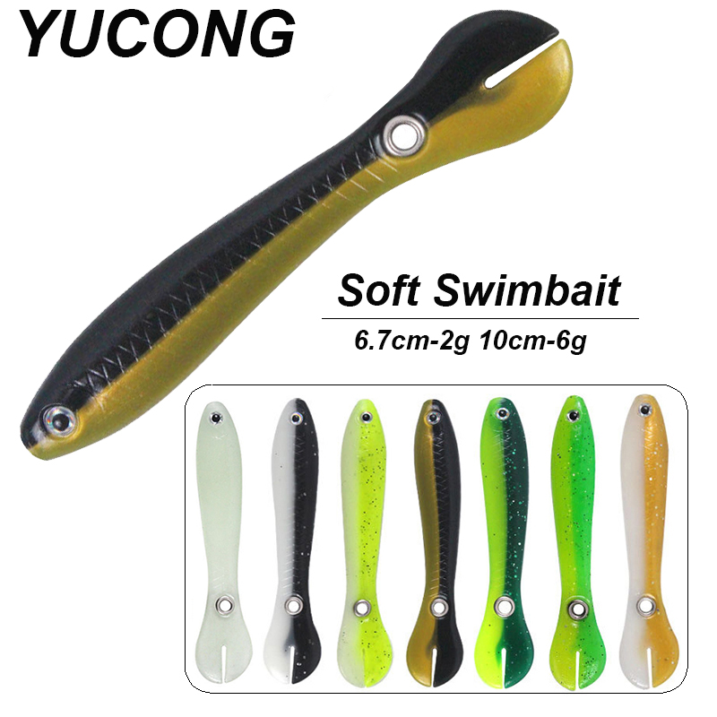 YUCONG 3/5PCS Soft Fishing Bai - Fishing Lure Swimbait บทวิจารณ์และราคา