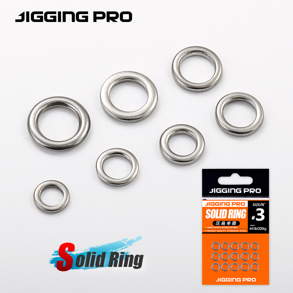 JIGGING PRO Fishing Solid Ring - Fishing Lure Jig บทวิจารณ์และราคา