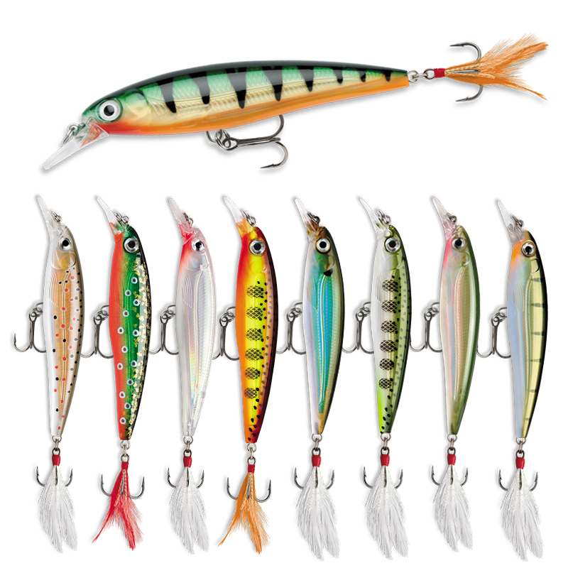 Floating Minnow Fishing Lures  - Fishing Lure Jerkbait บทวิจารณ์และราคา
