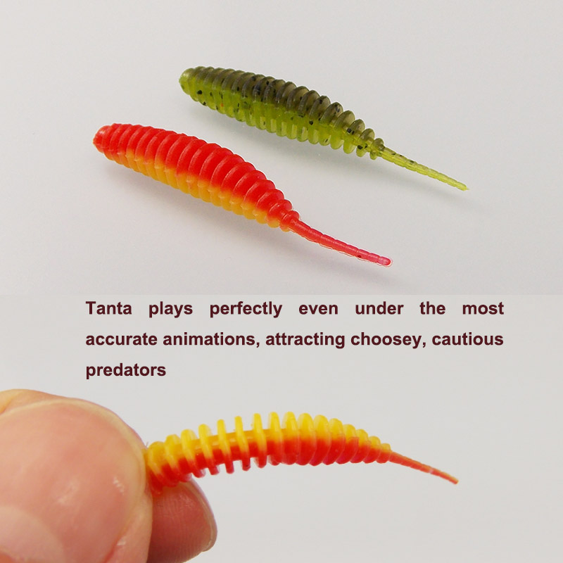 ESFISHING Fishing Tiny Worm Ba - Fishing Lure Soft Plastic บทวิจารณ์และราคา