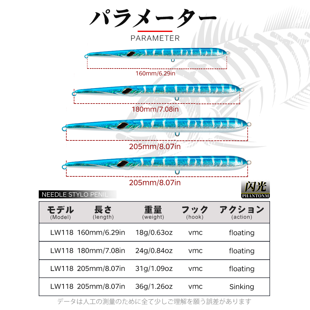 Hunthouse Needle Fishing Lure  - Fishing Lure Topwater บทวิจารณ์และราคา