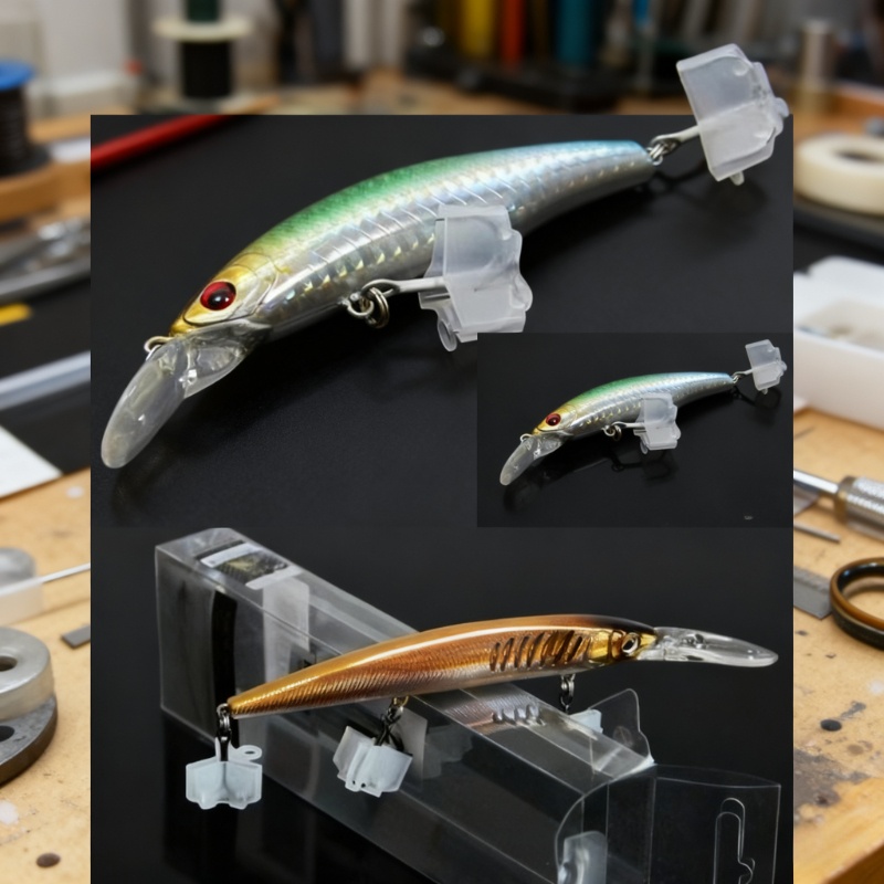 195Pcs Open Slot Treble Hook P - Fishing Lure Soft Plastic บทวิจารณ์และราคา