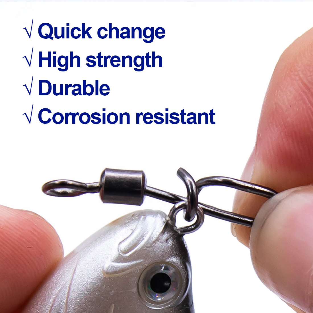 FishTrip Fishing Swivel Snap T - Fishing Lure Accessories บทวิจารณ์และราคา