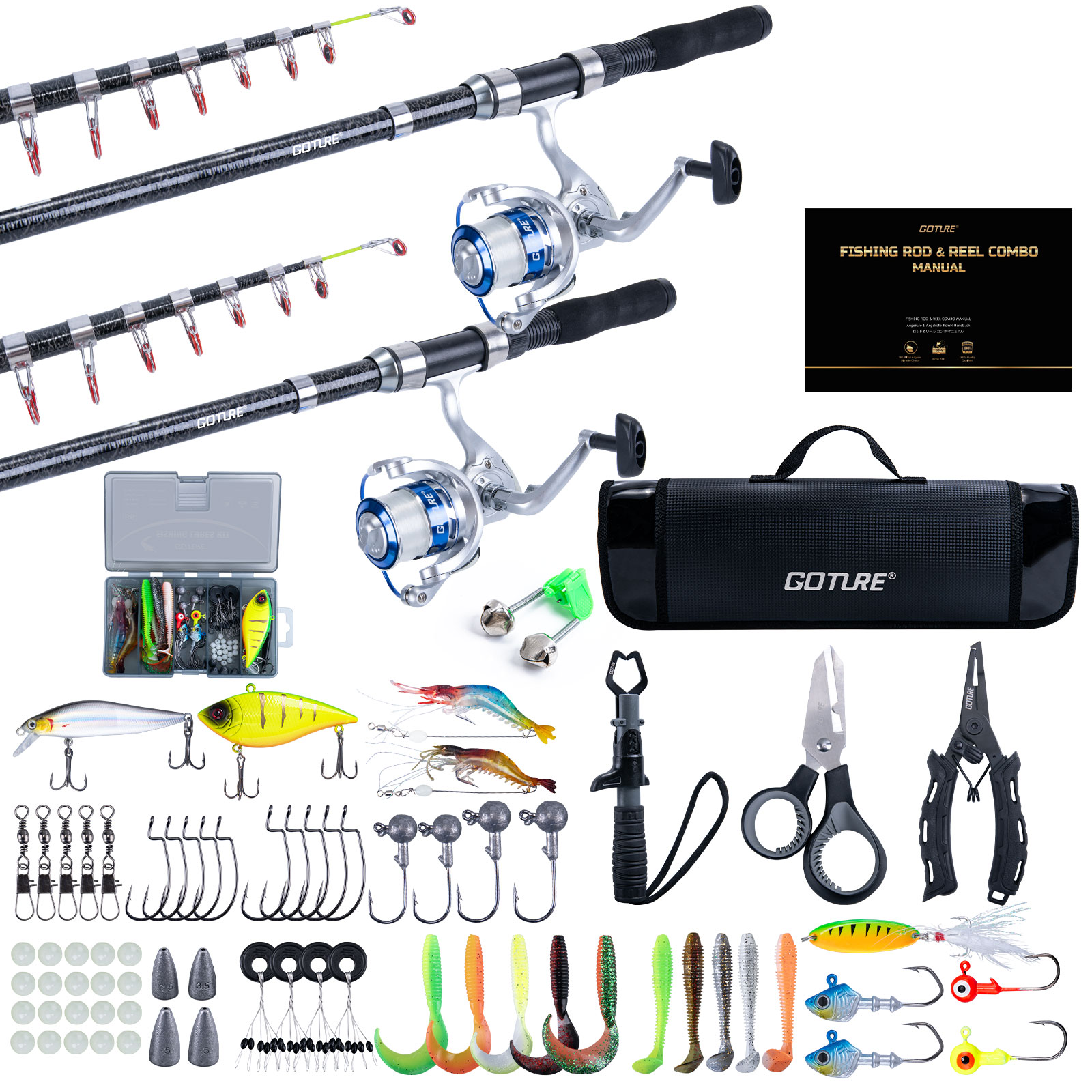 Goture Double Spinning Fishing - Fishing Lure Spinner บทวิจารณ์และราคา