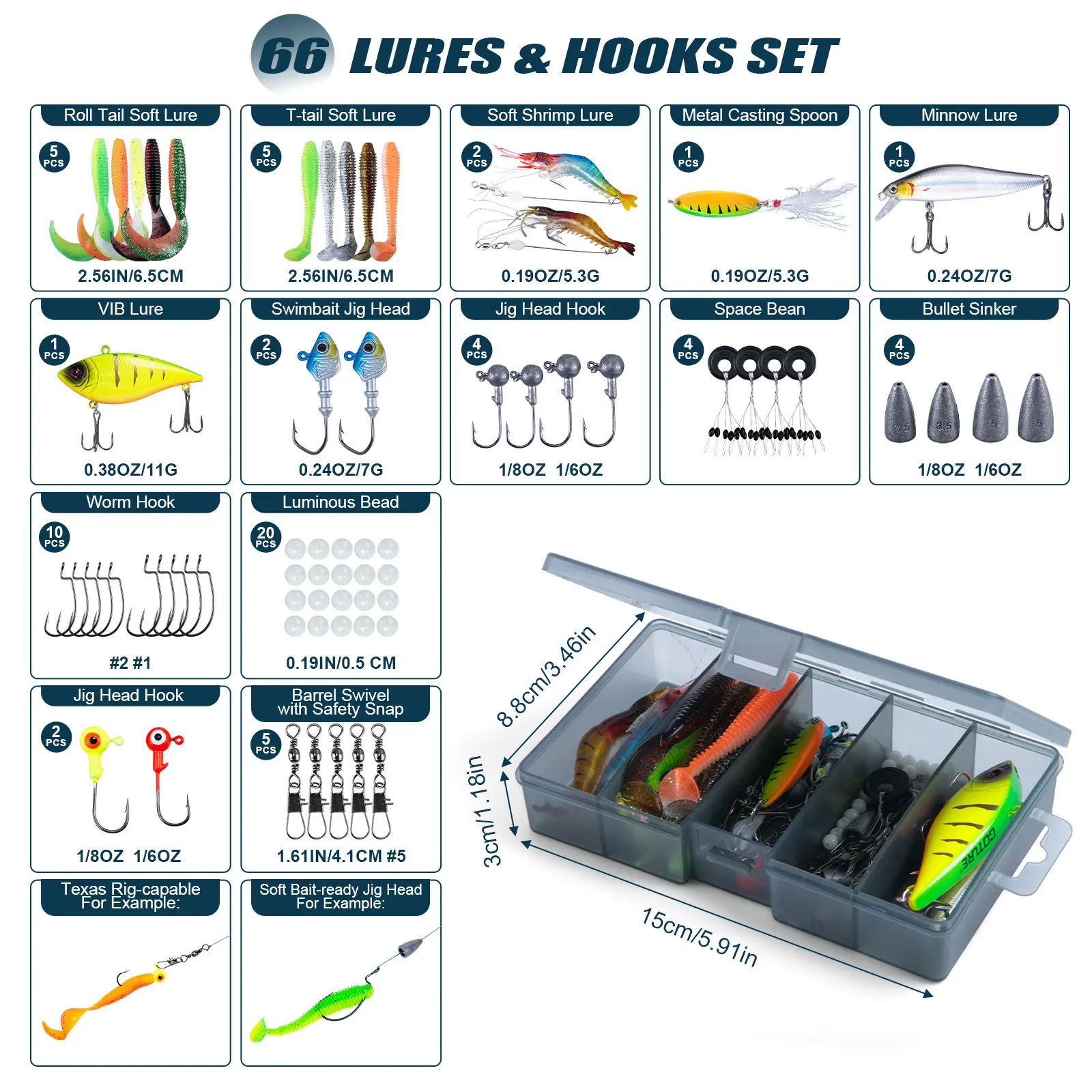 Goture Double Spinning Fishing - Fishing Lure Spinner บทวิจารณ์และราคา