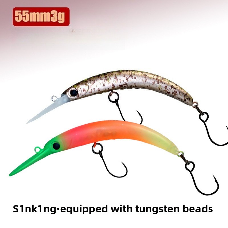 MUKUN 1PCS Mini Minnow Wobbler - Fishing Lure Popper บทวิจารณ์และราคา