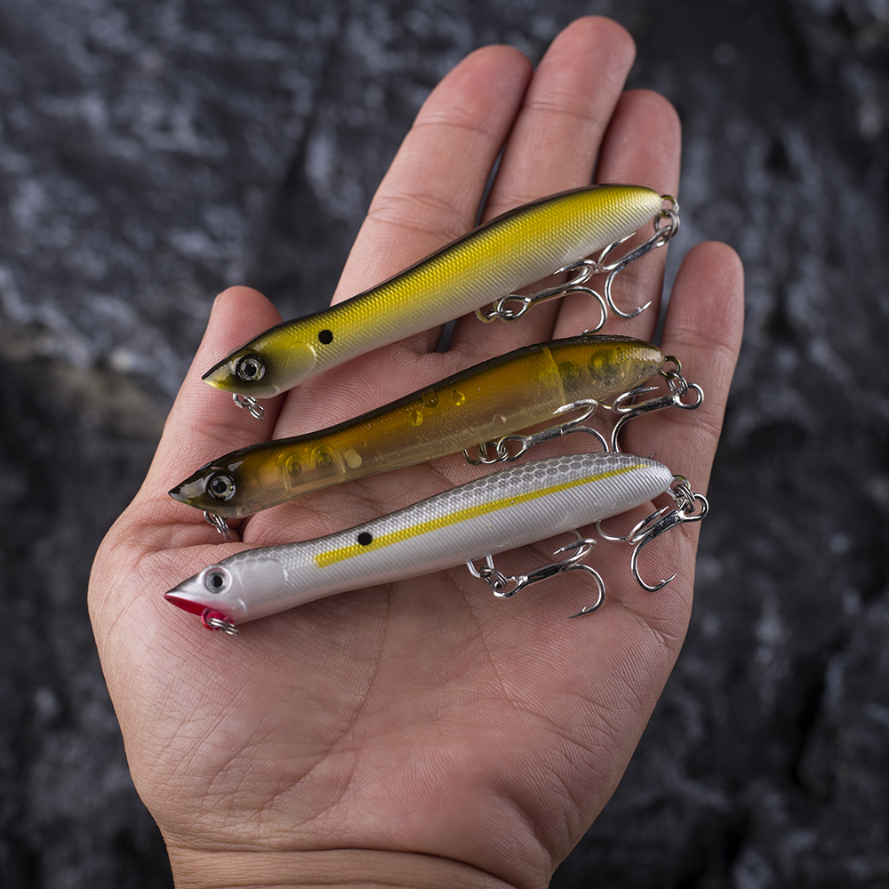 AYWFISH 8CM 6.2G Baby Popper F - Fishing Lure Popper บทวิจารณ์และราคา