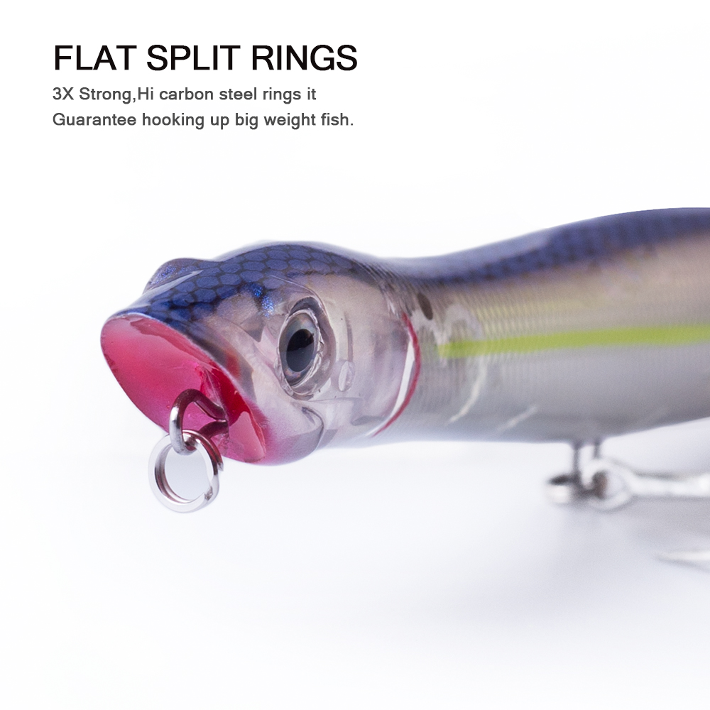 120mm/18g Topwater Pencil Popp - Fishing Lure Popper บทวิจารณ์และราคา