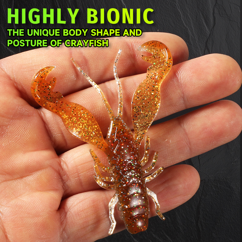 2023 Supercontinent Filet Craw - Fishing Lure Soft Plastic บทวิจารณ์และราคา