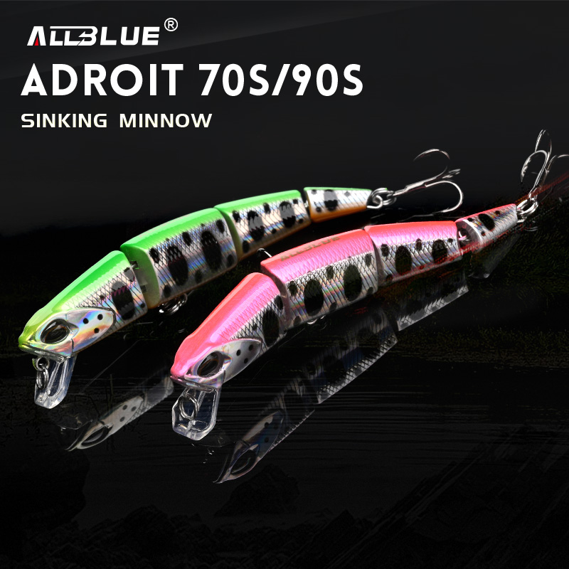 ALLBLUE Professional Jointed S - Fishing Lure Popper บทวิจารณ์และราคา