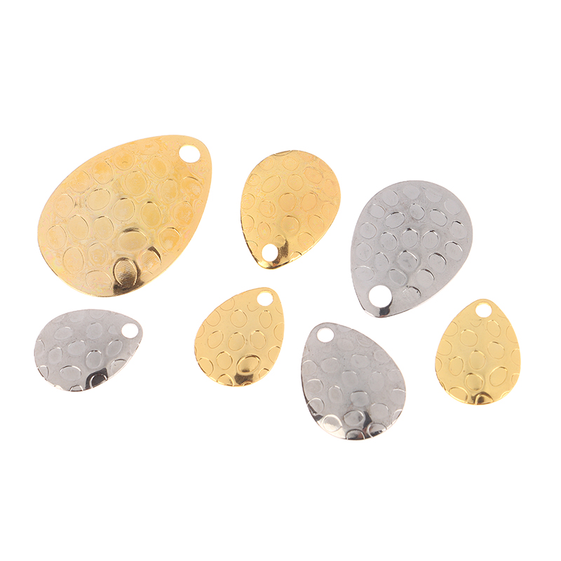 20Pcs Metal Waterdrops Shape F - Fishing Lure Spoon บทวิจารณ์และราคา